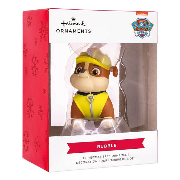 Paw Patrol: The Movie™‎ Hallmark Ornament Bundle Marshall & Rubble New in Box - Picture 8 of 9